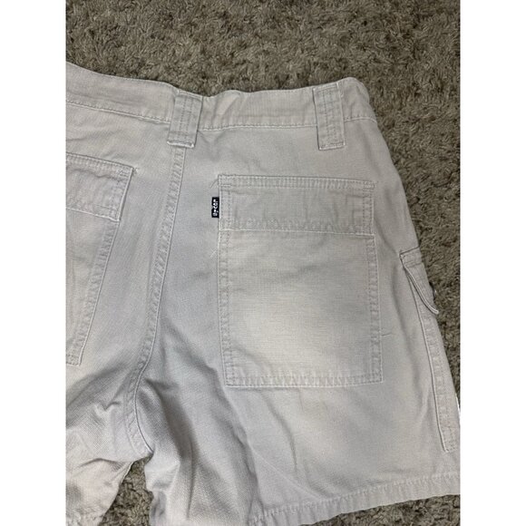 LEVIS Vintage 1998 Y2K Cargo Shorts Khaki Tan 90s Preppy Casual Hiking Sz 26 - Picture 7 of 10